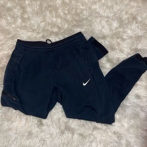 nike drifit black joggers